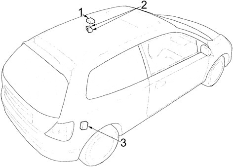 Honda Civic (2001-2005) – skrzynka bezpieczników i przekaźników