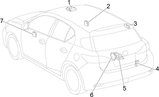 Lexus CT200h A10 (2011-2017) – skrzynka bezpieczników i przekaźników