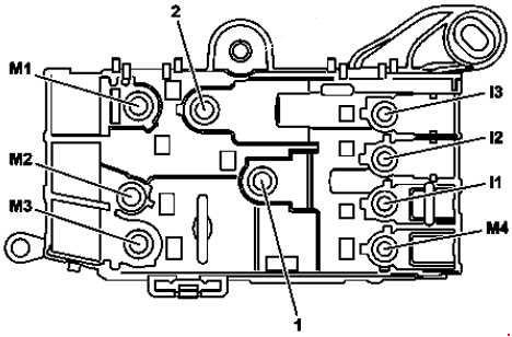 Mercedes-Benz S-Class A217/C217/W222 (2014-2019) – bezpieczniki