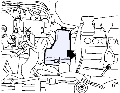 Nissan Sentra (2000-2006) – skrzynka bezpieczników i przekaźników