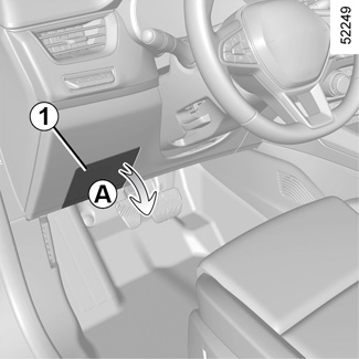 Renault Arkana (2021-2022) – boîte à fusibles et relais