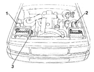 Toyota Land Cruiser 80 / J80 (1990-1997) – skrzynka bezpieczników i przekaźników